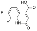 4-Quinolinecarboxylic acid, 7,8-difluoro-1,2-dihydro-2-oxo-Structure,1125702-49-9Structure 4-Quinolinecarboxylic acid, 7,8-difluoro-1,2-dihydro-2-oxo- Structure,1125702-49-9Structure