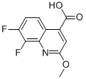 4-Quinolinecarboxylic acid, 7,8-difluoro-2-methoxy-Structure,1125702-51-3Structure 4-Quinolinecarboxylic acid, 7,8-difluoro-2-methoxy- Structure,1125702-51-3Structure