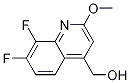 4-Quinolinemethanol, 7,8-difluoro-2-methoxy-Structure,1125702-54-6Structure 4-Quinolinemethanol, 7,8-difluoro-2-methoxy- Structure,1125702-54-6Structure