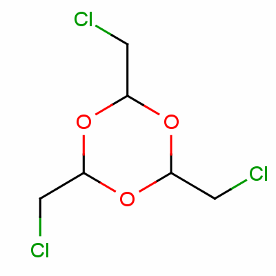 2,4,6-Tris(chloromethyl)-1,3,5-trioxaneStructure,1129-52-8Structure 2,4,6-Tris(chloromethyl)-1,3,5-trioxane Structure,1129-52-8Structure
