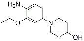 1-(4-Amino-3-ethoxyphenyl)piperidin-4-olStructure,1130146-98-3Structure 1-(4-Amino-3-ethoxyphenyl)piperidin-4-ol Structure,1130146-98-3Structure