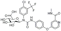 索拉非尼beta-D-葡糖苷酸結(jié)構(gòu)式_1130164-93-0結(jié)構(gòu)式
