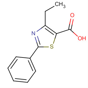 4-乙基-2-苯基-5-噻唑羧酸結(jié)構(gòu)式_113366-57-7結(jié)構(gòu)式