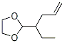 1,3-Dioxolane, 2-(1-ethyl-3-butenyl)-(9ci)Structure,113419-41-3Structure 1,3-Dioxolane, 2-(1-ethyl-3-butenyl)-(9ci) Structure,113419-41-3Structure
