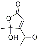 (9ci)-4-乙?；?5-羥基-5-甲基-2(5H)-呋喃酮結構式_113702-28-6結構式