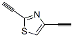 Thiazole, 2,4-diethynyl- (9ci)Structure,113705-26-3Structure Thiazole, 2,4-diethynyl- (9ci) Structure,113705-26-3Structure