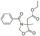(2R,4S)-3-苯甲?；?4-乙氧基l羰基甲基-4-甲基-5-噁唑烷酮結(jié)構(gòu)式_113806-36-3結(jié)構(gòu)式