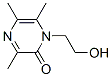 (9ci)-1-(2-羥基乙基)-3,5,6-三甲基-2(1H)-吡嗪酮結(jié)構(gòu)式_113934-96-6結(jié)構(gòu)式