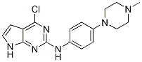 4-氯-N-(4-(4-甲基哌嗪-1-基)苯基)-7H-吡咯并[2,3-d]嘧啶-2-胺結(jié)構(gòu)式_1142946-17-5結(jié)構(gòu)式