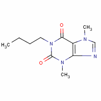 1-N-butyl-3,7-dimethylxanthineStructure,1143-30-2Structure 1-N-butyl-3,7-dimethylxanthine Structure,1143-30-2Structure