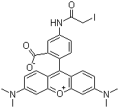 Tetramethylrhodamine-5-iodoacetamidedihydroiodide(5-tmria)Structure,114458-99-0Structure Tetramethylrhodamine-5-iodoacetamidedihydroiodide(5-tmria) Structure,114458-99-0Structure