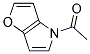 (9ci)-4-乙?；?4H-呋喃并[3,2-b]吡咯結(jié)構(gòu)式_114810-50-3結(jié)構(gòu)式