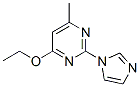 Pyrimidine, 4-ethoxy-2-(1h-imidazol-1-yl)-6-methyl- (9ci)Structure,114834-00-3Structure Pyrimidine, 4-ethoxy-2-(1h-imidazol-1-yl)-6-methyl- (9ci) Structure,114834-00-3Structure
