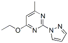 Pyrimidine, 4-ethoxy-6-methyl-2-(1h-pyrazol-1-yl)- (9ci)Structure,114834-01-4Structure Pyrimidine, 4-ethoxy-6-methyl-2-(1h-pyrazol-1-yl)- (9ci) Structure,114834-01-4Structure