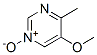 Pyrimidine, 5-methoxy-4-methyl-, 1-oxide (9ci)Structure,114969-54-9Structure Pyrimidine, 5-methoxy-4-methyl-, 1-oxide (9ci) Structure,114969-54-9Structure