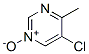 Pyrimidine, 5-chloro-4-methyl-, 1-oxide (9ci)Structure,114969-55-0Structure Pyrimidine, 5-chloro-4-methyl-, 1-oxide (9ci) Structure,114969-55-0Structure