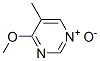 Pyrimidine, 4-methoxy-5-methyl-, 1-oxide (9ci)Structure,114969-58-3Structure Pyrimidine, 4-methoxy-5-methyl-, 1-oxide (9ci) Structure,114969-58-3Structure