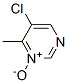 Pyrimidine, 5-chloro-4-methyl-, 3-oxide (9ci)Structure,114969-99-2Structure Pyrimidine, 5-chloro-4-methyl-, 3-oxide (9ci) Structure,114969-99-2Structure