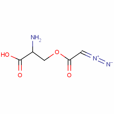 AzaserineStructure,115-02-6Structure Azaserine Structure,115-02-6Structure