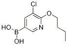 6-Butoxy-5-chloropyridine-3-boronic acidStructure,1150114-71-8Structure 6-Butoxy-5-chloropyridine-3-boronic acid Structure,1150114-71-8Structure