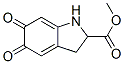 (9ci)-2,3,5,6-四氫-5,6-二氧代-1H-吲哚-2-羧酸甲酯結(jié)構(gòu)式_115054-63-2結(jié)構(gòu)式
