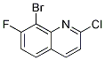 8-Bromo-2-chloro-7-fluoroquinoline Structure,1152781-66-2Structure