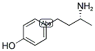 (R)-4-(3-氨基丁基)-苯酚結構式_115548-15-7結構式
