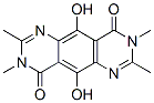 3,8-二氫-5,10-二羥基-2,3,7,8-四甲基嘧啶并[4,5-g]喹唑啉-4,9-二酮結(jié)構(gòu)式_115705-61-8結(jié)構(gòu)式