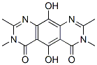 , 5,10-二羥基-2,3,7,8-四甲基嘧啶并[5,4-g]喹唑啉-4,6(3H,7H)-二酮結(jié)構(gòu)式_115705-71-0結(jié)構(gòu)式