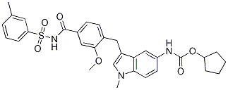 扎魯司特m-甲苯基異構(gòu)體結(jié)構(gòu)式_1159195-69-3結(jié)構(gòu)式