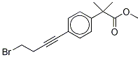 4-(4-Bromo-1-butyn-1-yl)-α,α-dimethyl-benzeneacetic acid methyl esterStructure,1159977-16-8Structure 4-(4-Bromo-1-butyn-1-yl)-α,α-dimethyl-benzeneacetic acid methyl ester Structure,1159977-16-8Structure