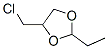1,3-Dioxolane, 4-(chloromethyl)-2-ethyl-Structure,116111-72-9Structure 1,3-Dioxolane, 4-(chloromethyl)-2-ethyl- Structure,116111-72-9Structure