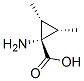 (1alpha,2alpha,3alpha)-(9ci)-1-氨基-2,3-二甲基-環(huán)丙烷羧酸結(jié)構(gòu)式_116498-01-2結(jié)構(gòu)式