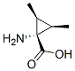 (1alpha,2beta,3beta)-(9ci)-1-氨基-2,3-二甲基-環(huán)丙烷羧酸結(jié)構(gòu)式_116498-02-3結(jié)構(gòu)式