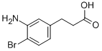 Benzenepropanoic acid, 3-amino-4-bromo-Structure,116530-55-3Structure Benzenepropanoic acid, 3-amino-4-bromo- Structure,116530-55-3Structure