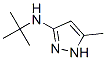 1H-pyrazol-3-amine, n-(1,1-dimethylethyl)-5-methyl-Structure,116545-19-8Structure 1H-pyrazol-3-amine, n-(1,1-dimethylethyl)-5-methyl- Structure,116545-19-8Structure