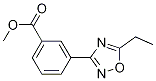 3-(5-Ethyl-1,2,4-oxadiazol-3-yl)Benzoic acid methyl esterStructure,1166756-75-7Structure 3-(5-Ethyl-1,2,4-oxadiazol-3-yl)Benzoic acid methyl ester Structure,1166756-75-7Structure
