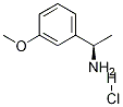(R)-1-(3-甲氧基苯基)乙胺鹽酸鹽結構式_1167414-89-2結構式