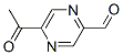 Pyrazinecarboxaldehyde, 5-acetyl-(9ci)Structure,116758-04-4Structure Pyrazinecarboxaldehyde, 5-acetyl-(9ci) Structure,116758-04-4Structure