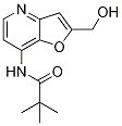 N-(2-(羥基甲基)呋喃并[3,2-b]吡啶-7-基)-三甲基乙酰胺結(jié)構(gòu)式_1171920-26-5結(jié)構(gòu)式