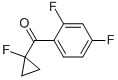 Methanone, (2,4-difluorophenyl)(1-fluorocyclopropyl)-(9ci)Structure,117292-27-0Structure Methanone, (2,4-difluorophenyl)(1-fluorocyclopropyl)-(9ci) Structure,117292-27-0Structure