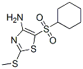 4-Amino-5-(cyclohexylsulfonyl)-2-methylthiothiazoleStructure,117420-90-3Structure 4-Amino-5-(cyclohexylsulfonyl)-2-methylthiothiazole Structure,117420-90-3Structure
