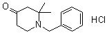 4-Piperidinone, 2,2-dimethyl-1-(phenylmethyl)-, hydrochlorideStructure,117623-50-4Structure 4-Piperidinone, 2,2-dimethyl-1-(phenylmethyl)-, hydrochloride Structure,117623-50-4Structure