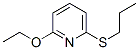 (9CI)-2-乙氧基-6-(丙基硫代)-吡啶結(jié)構(gòu)式_117765-00-1結(jié)構(gòu)式