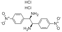 (1R,2R)-(+)-1,2-二(4-硝基苯基)乙二胺二鹽酸鹽結(jié)構(gòu)式_117903-79-4結(jié)構(gòu)式