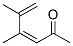 3,5-Hexadien-2-one, 4,5-dimethyl-, (z)-(9ci)Structure,117992-40-2Structure 3,5-Hexadien-2-one, 4,5-dimethyl-, (z)-(9ci) Structure,117992-40-2Structure