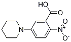 2-Nitro-5-piperidinobenzenecarboxylic acidStructure,118159-39-0Structure 2-Nitro-5-piperidinobenzenecarboxylic acid Structure,118159-39-0Structure