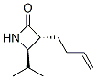 反式-(9ci)-3-(3-丁烯)-4-(1-甲基乙基)-2-氮雜啶酮結(jié)構(gòu)式_118248-48-9結(jié)構(gòu)式