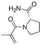 (s)-(9ci)-1-(2-甲基-1-氧代-2-丙烯基)-2-吡咯烷羧酰胺結(jié)構(gòu)式_118376-07-1結(jié)構(gòu)式