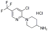 3-氯-5-三氟甲基-3,4,5,6-四氫-2H-[1,2]聯(lián)吡啶-4-胺鹽酸鹽結(jié)構(gòu)式_1185310-97-7結(jié)構(gòu)式